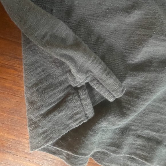 Cropped Dark Gray T-Shirt, Teen XXL - Picture 3 of 4